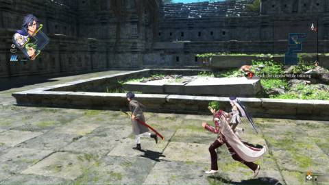 Exploring a dungeon in The Legend Of Heroes Trails Beyond The Horizon