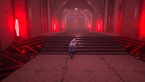 Exploring a facility in Ninja Gaiden 4