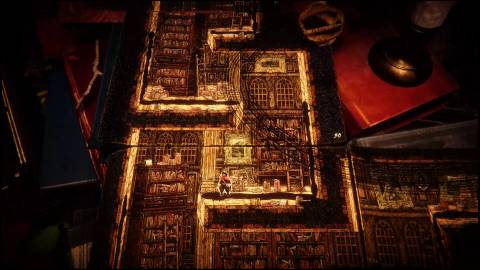 Exploring a level in Chronoscript The Endless End