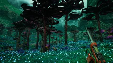 Exploring at night in The Outer Worlds 2