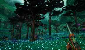 Exploring at night in The Outer Worlds 2