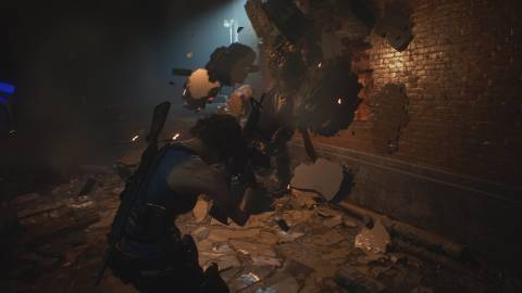 Facing Nemesis in Resident Evil 3 (2020)