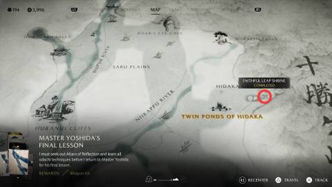 faithful leap shrine location ghost of yotei (2)