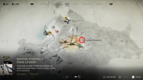 faithful leap shrine location ghost of yotei