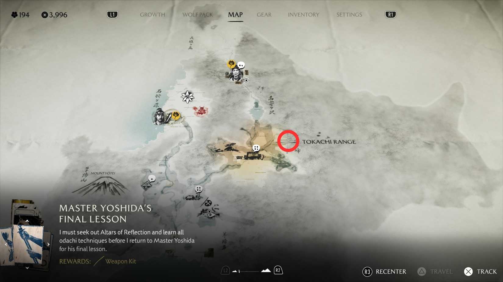 faithful leap shrine location ghost of yotei