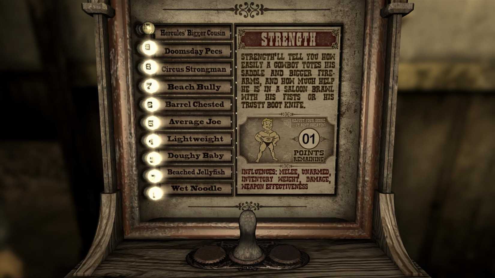 fallout new vegas stat machine