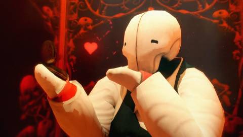 Felix the Reaper blowing heart launch trailer still frame