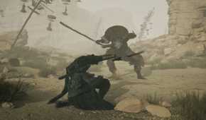 Fighting a Samurai enemy - Phantom Blade Zero