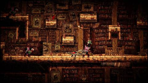 Fighting enemies in Chronoscript The Endless End