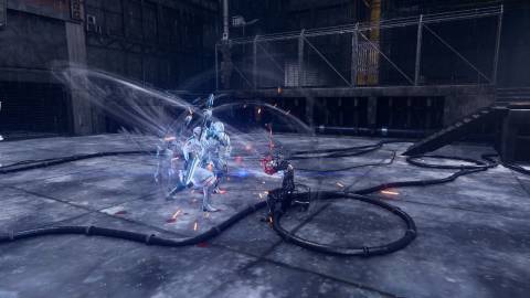 Fighting enemies in Ninja Gaiden 4