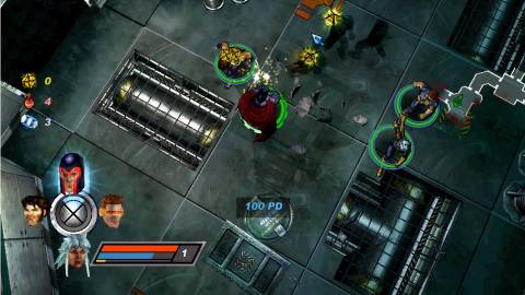 Fighting enemies in X-Men Legends 2 Rise Of Apocalypse