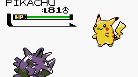 Fighting Red’s Pikachu in Pokemon Gold
