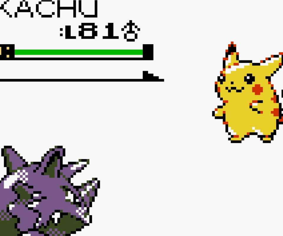 Fighting Red’s Pikachu in Pokemon Gold