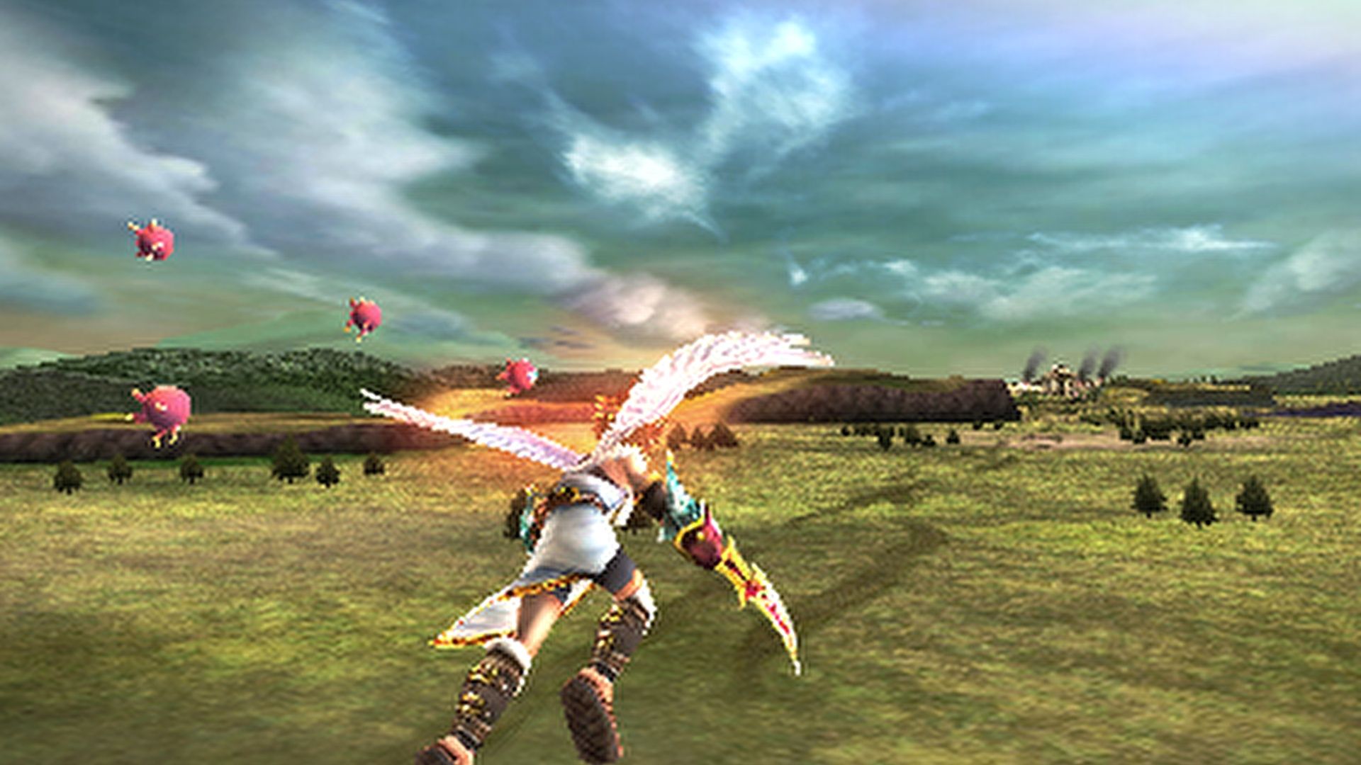 Flying in Kid Icarus Uprising