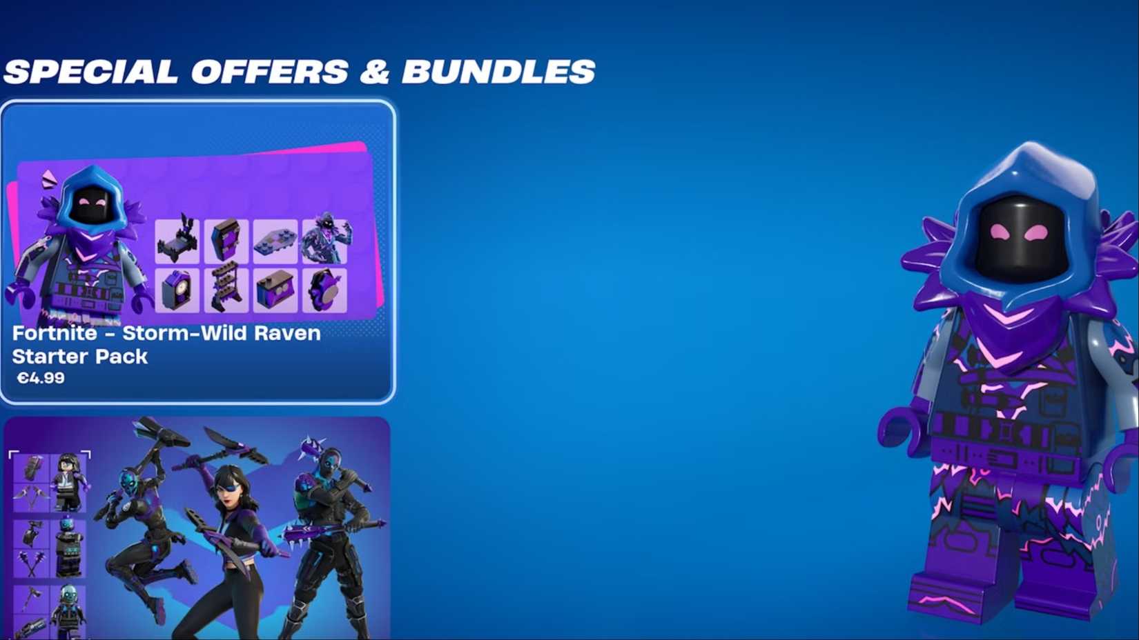 fortnite lego pack