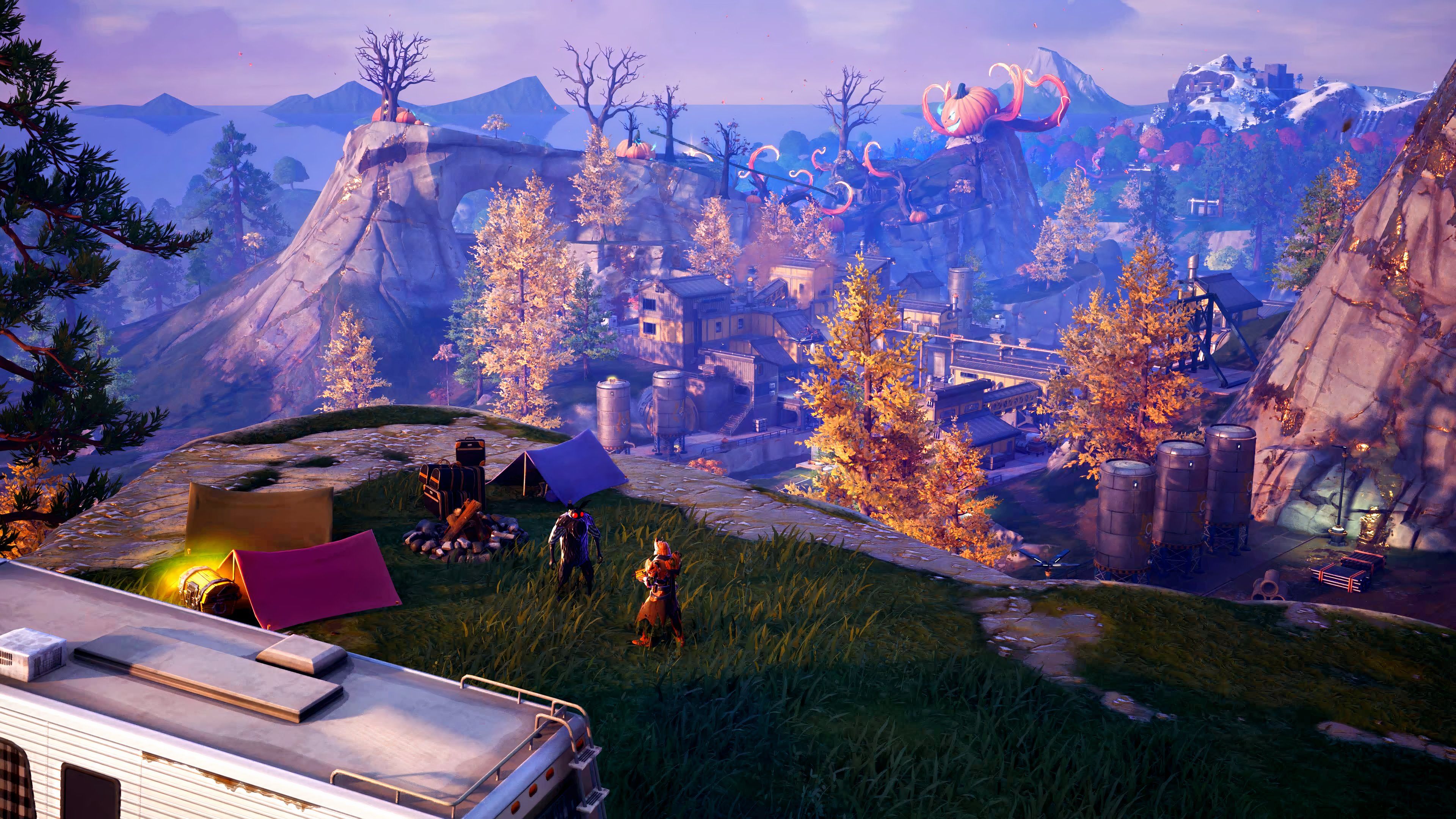 Fortnite - Cenário de jogo.