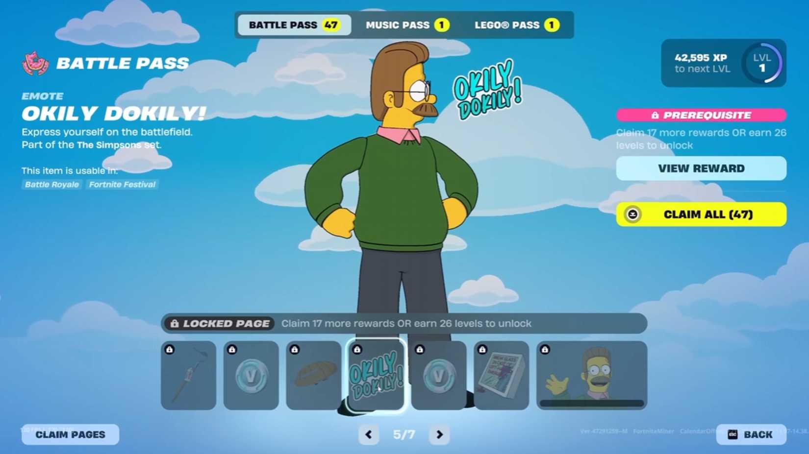 fortnite ned flanders
