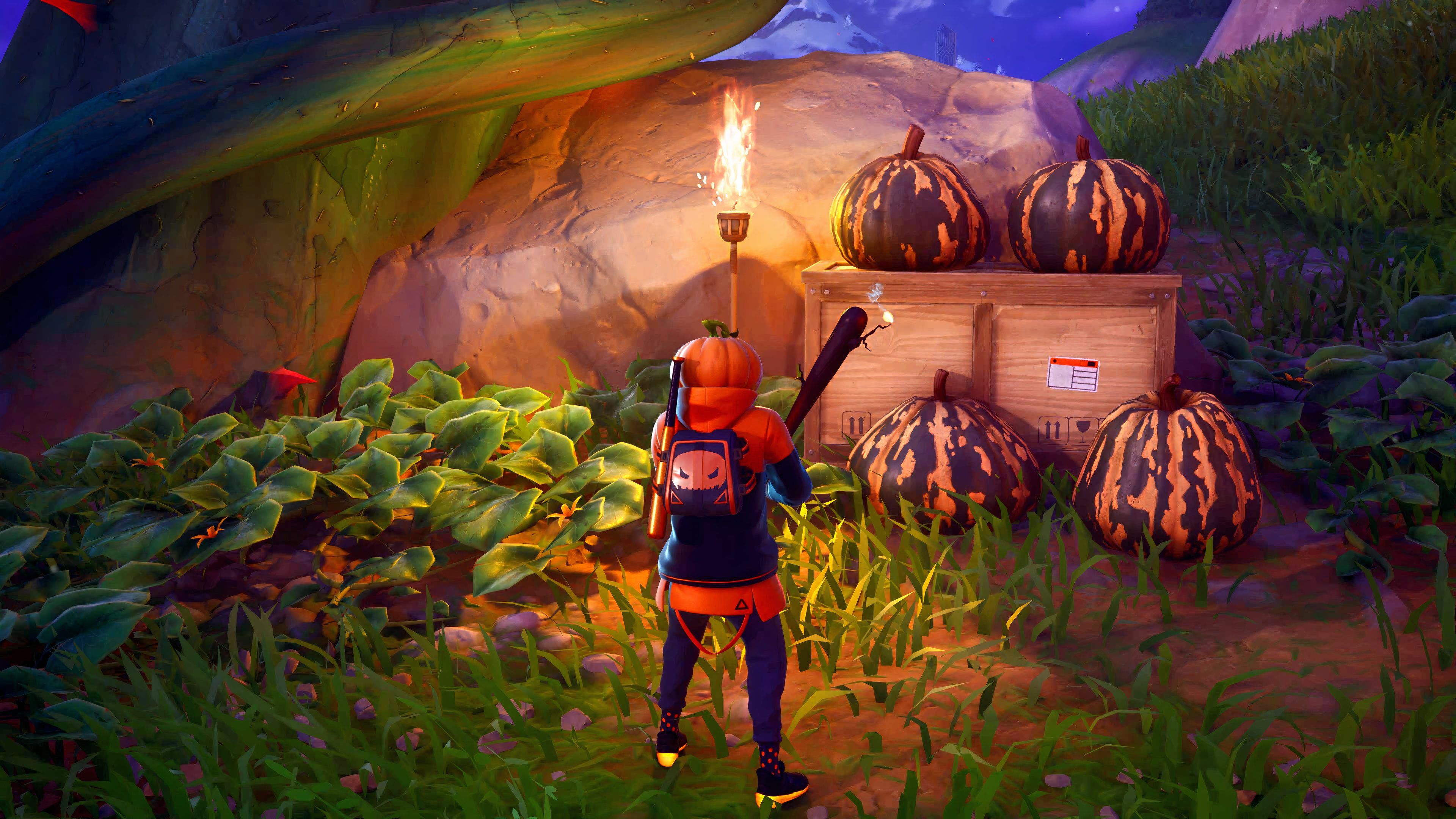 fortnite pumpkin pass carve pumpkins location