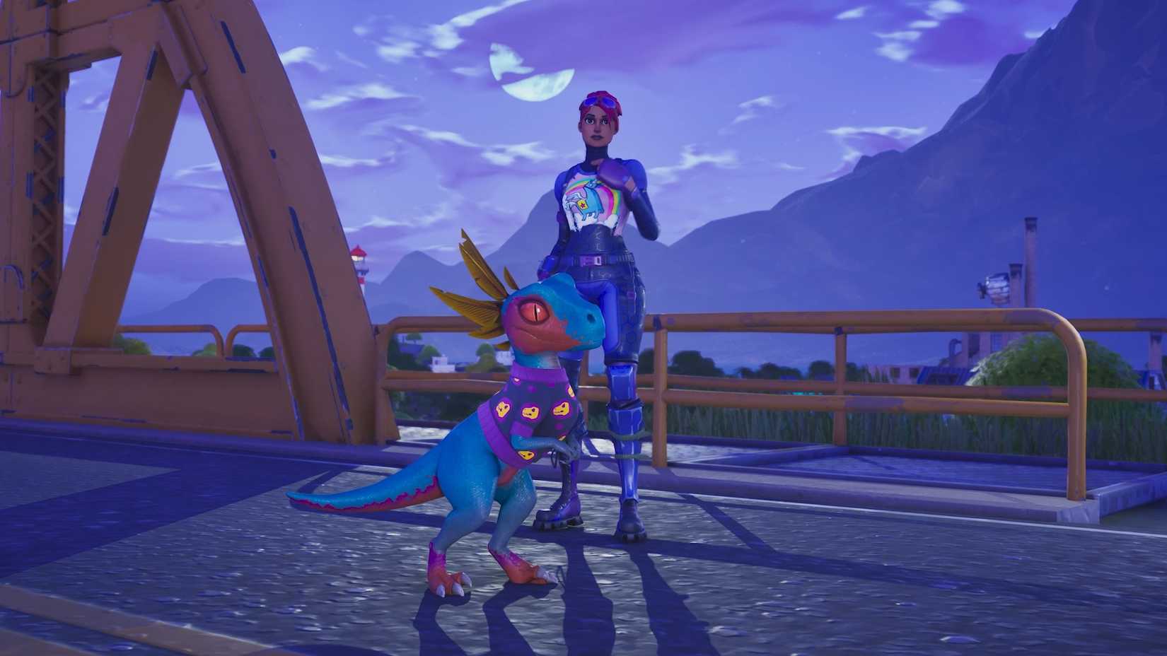 Fortnite Sidekicks Lil Raptor Customization