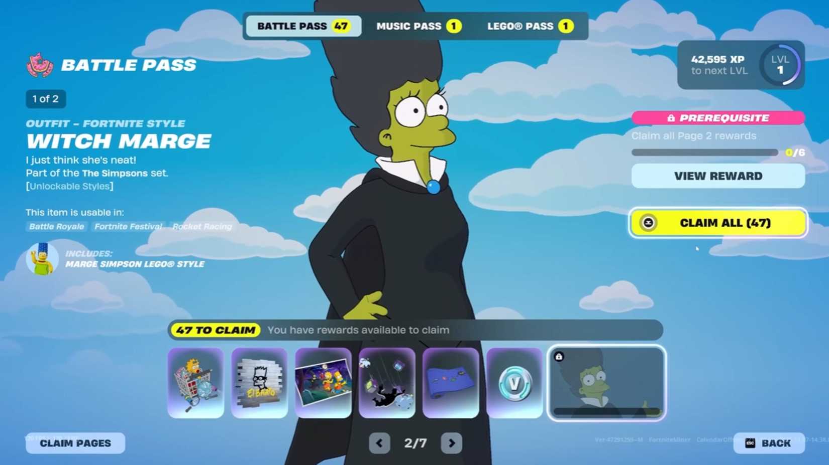 fortnite witch marge