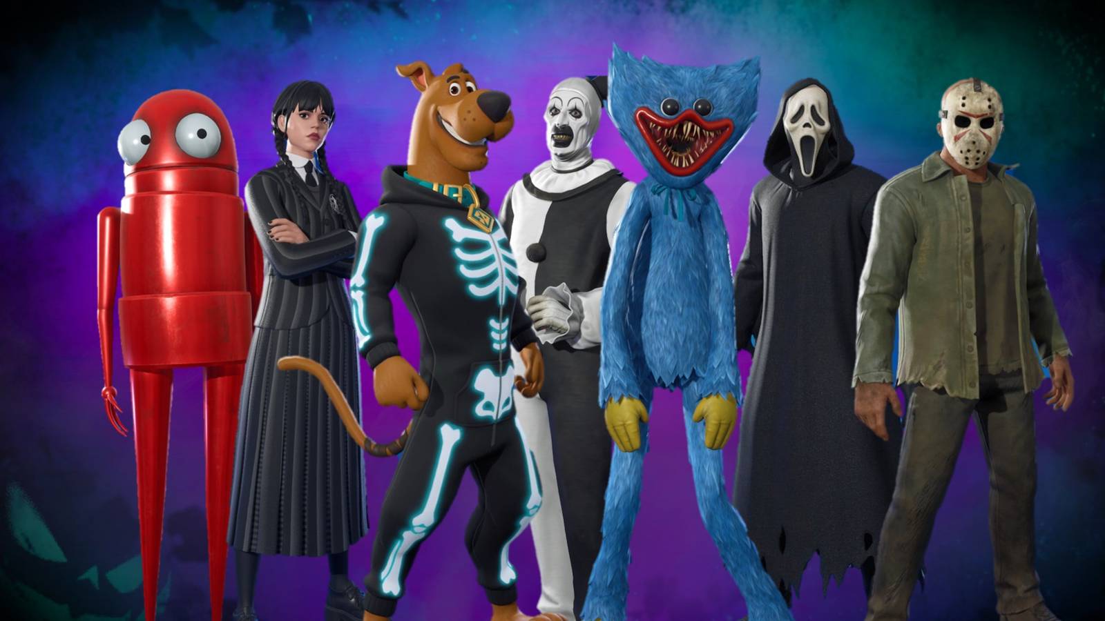 All Fortnitemares 2025 Collab Skins Release Times