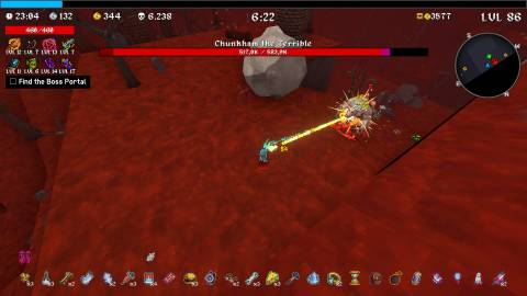 Fox Vs Chunkam the Terrible in Tier 3 Forest