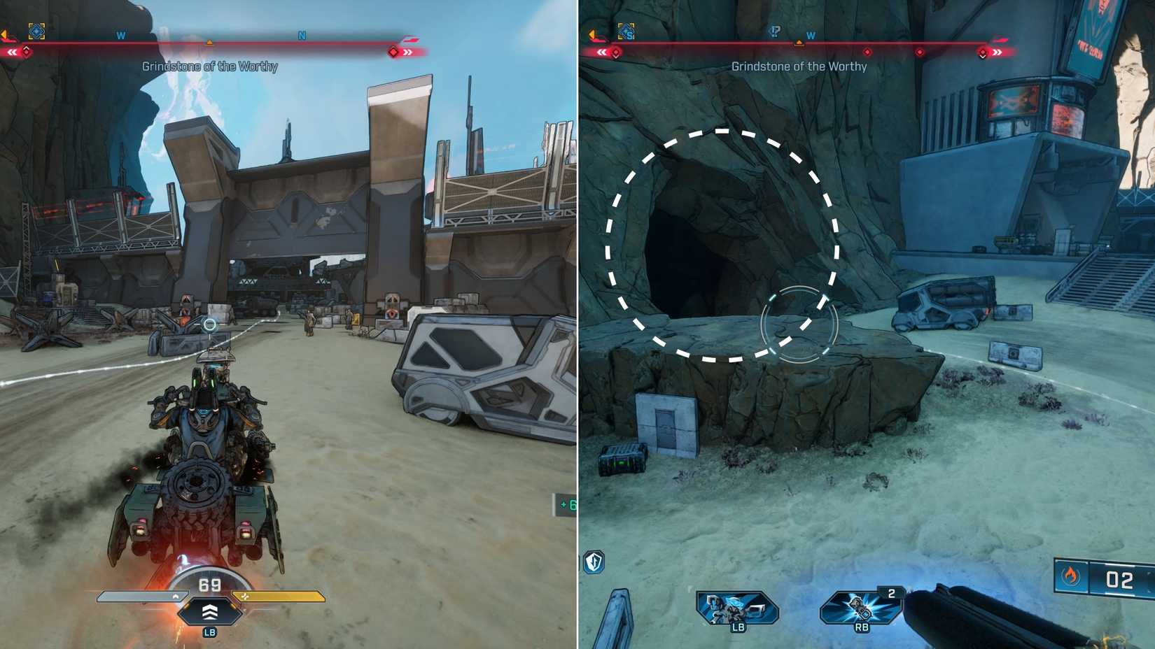 Fractis Boss Bunker Entrance Borderlands 4