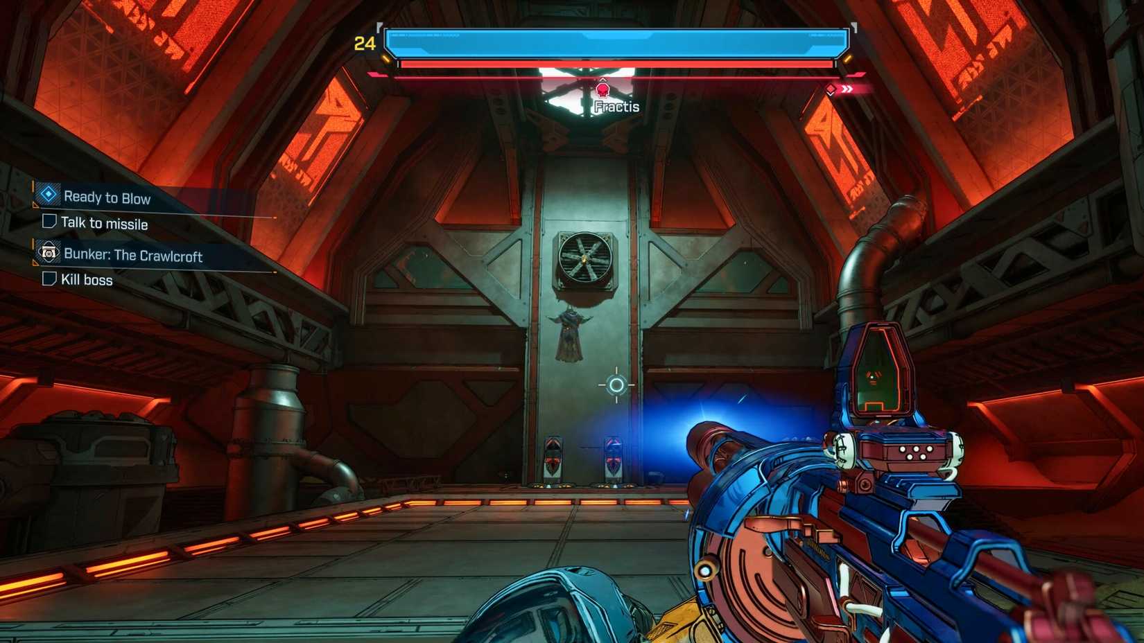 Fractis Boss Fight Borderlands 4