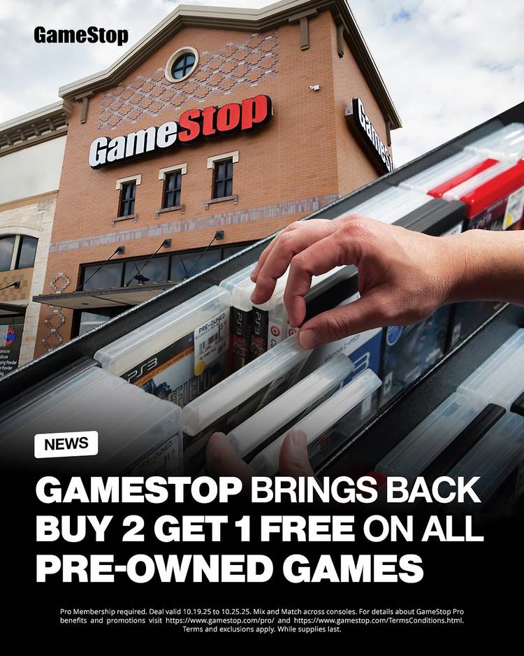 Incredible GameStop Deal is Back Until October 25