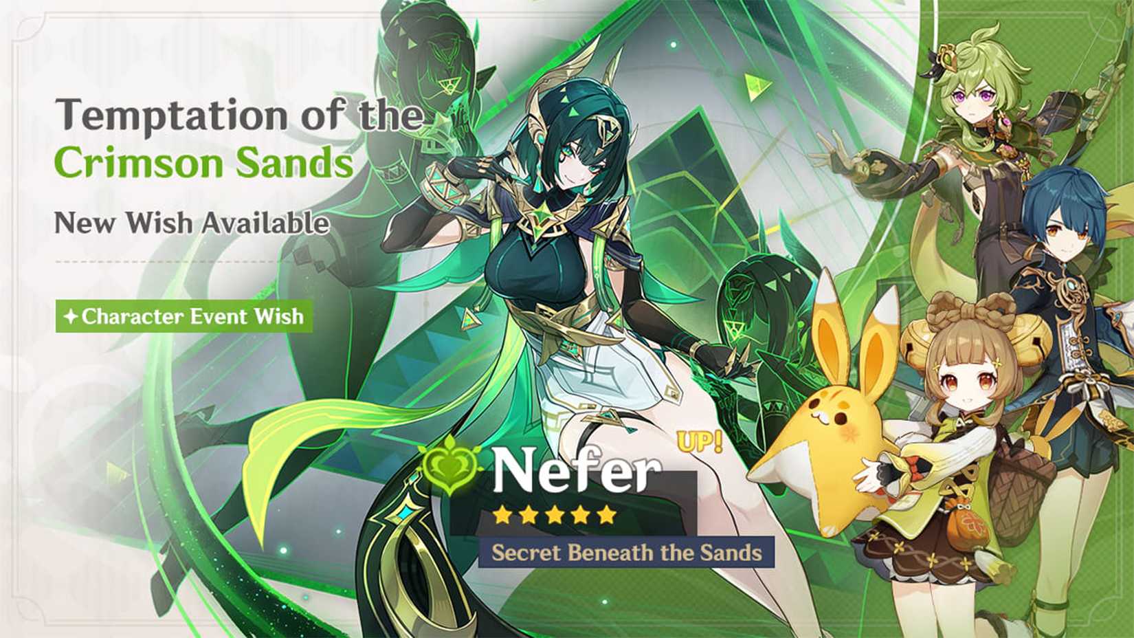 genshin-impact-6-1-luna-ii-release-date-time-update-maintenance-ends-countdown-nefer-banner - nefer banner