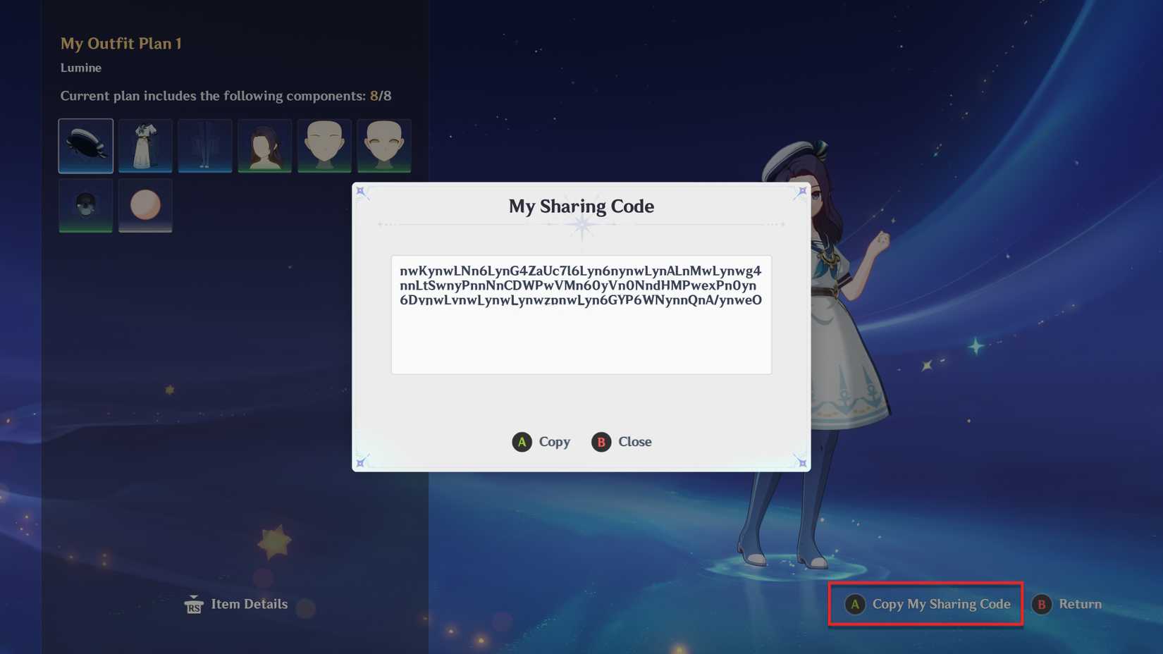 genshin-impact-miliastra-wonderland-invitation-curious-wakening-event - generate my share code