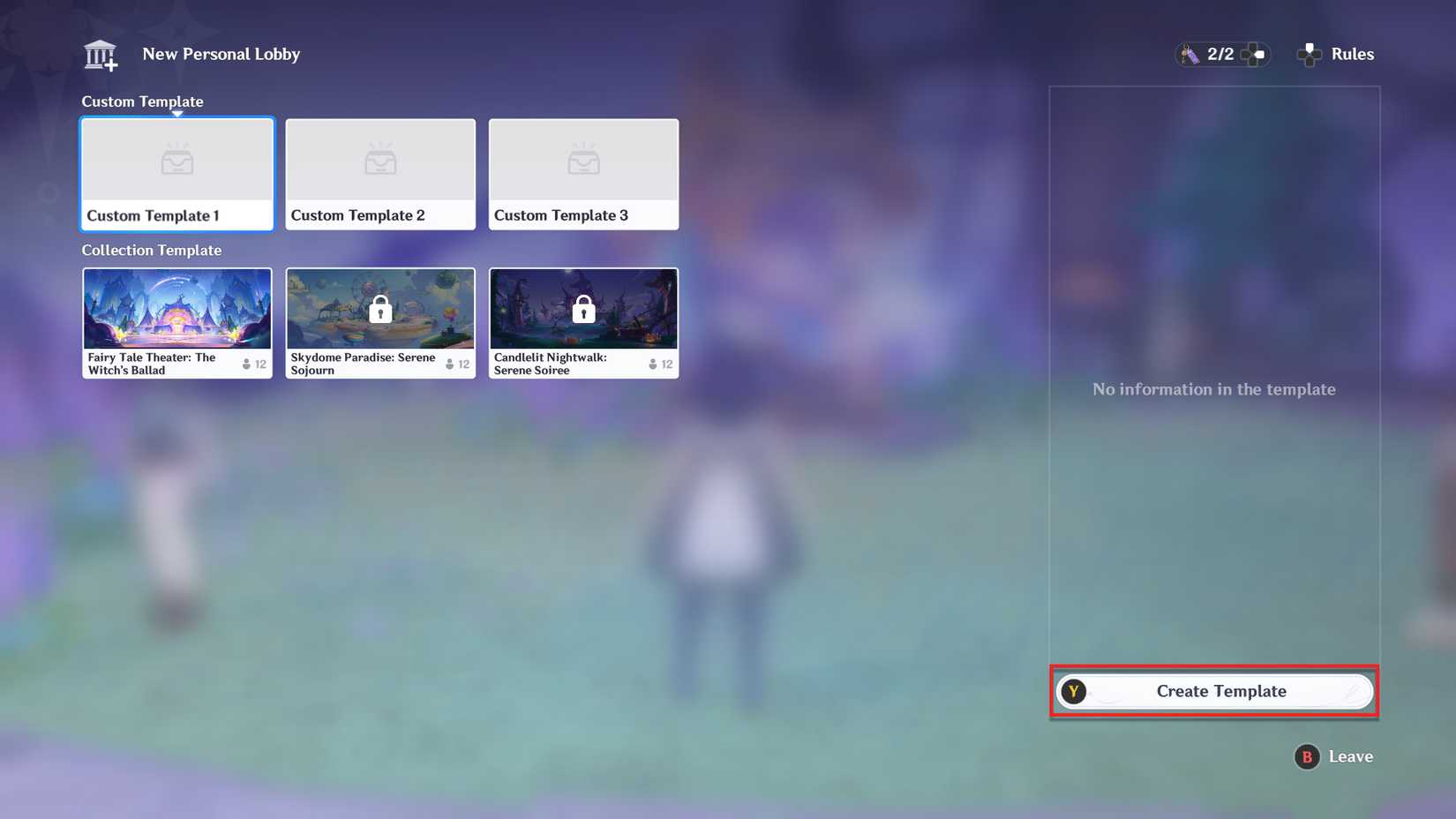 genshin-impact-miliastra-wonderland-invitation-curious-wakening-event - How to customize a custom template for your personal lobby