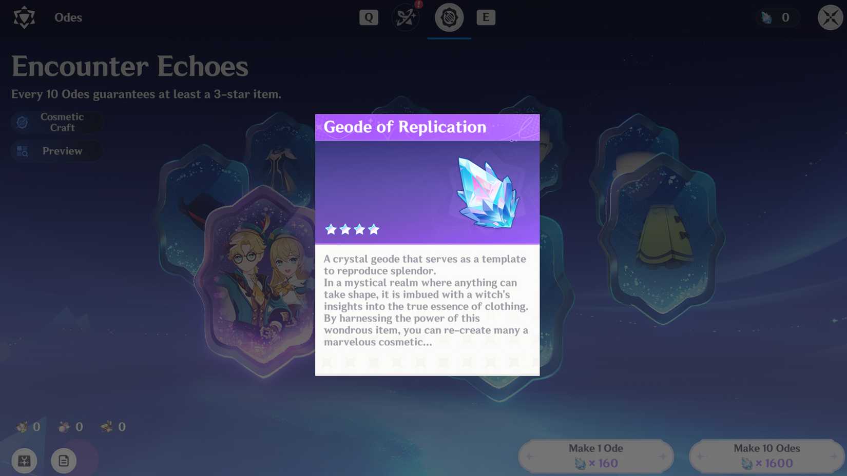 genshin-impact-miliastra-wonderland-odes-currency-how-get-arcane-keystone-chronal-nexus - geode of replication