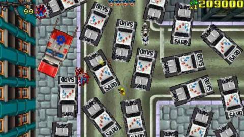 Getting caught by the police - Grand Theft Auto