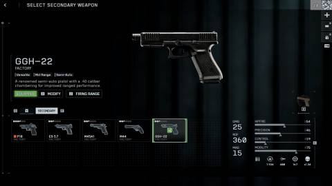 GGH-22 is BF6's newest sidearm