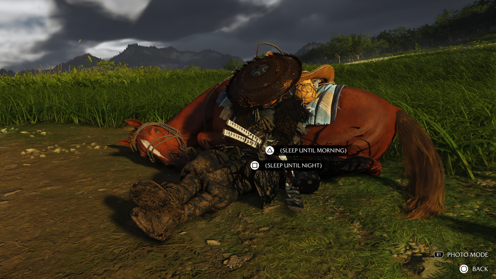 ghost-of-yotei-campsite-sleep