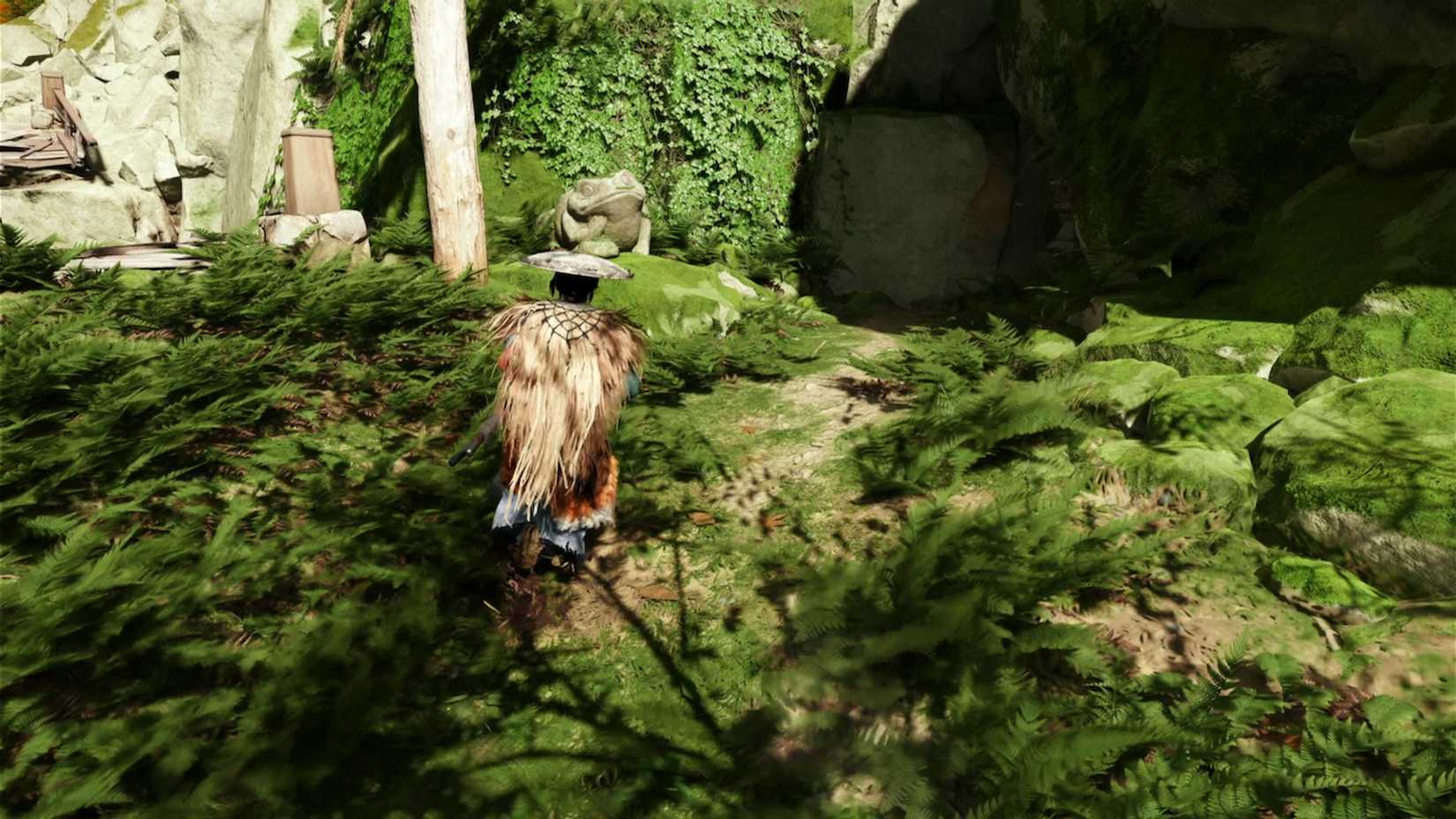 ghost of yotei faithful leap shrine charm of Futsunushi route-1