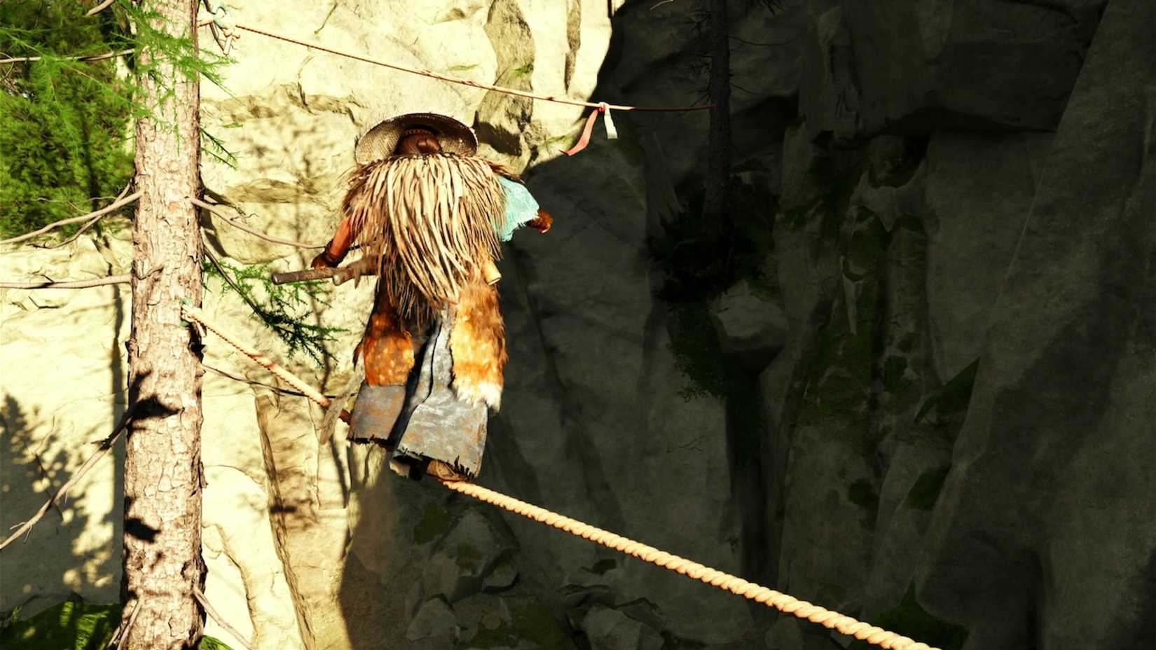 ghost of yotei faithful leap shrine charm of Futsunushi route (12)