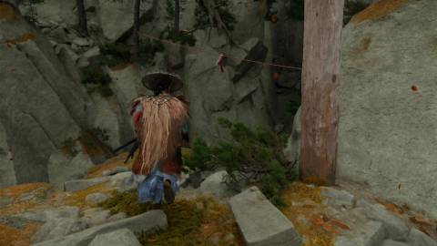 ghost of yotei faithful leap shrine charm of Futsunushi route (3)