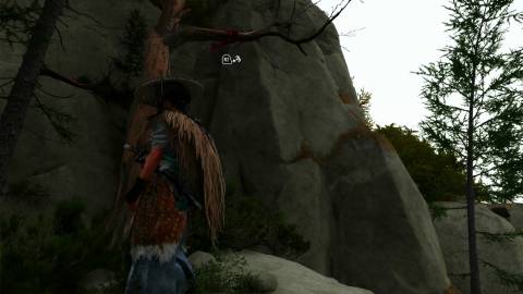 ghost of yotei faithful leap shrine charm of Futsunushi route (5)