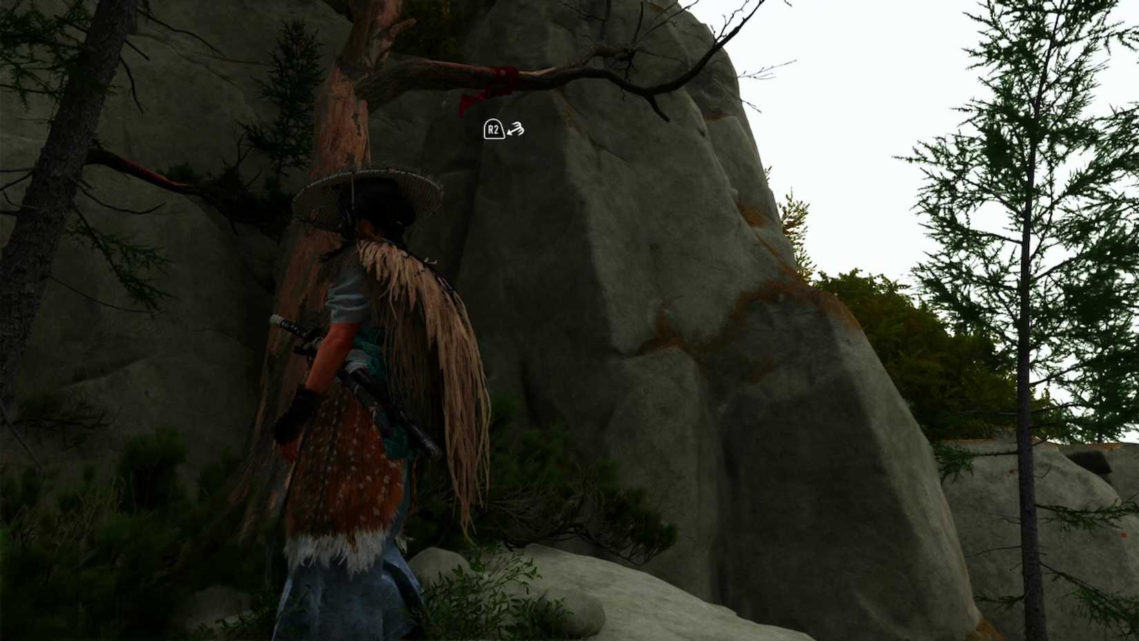 ghost of yotei faithful leap shrine charm of Futsunushi route (5)