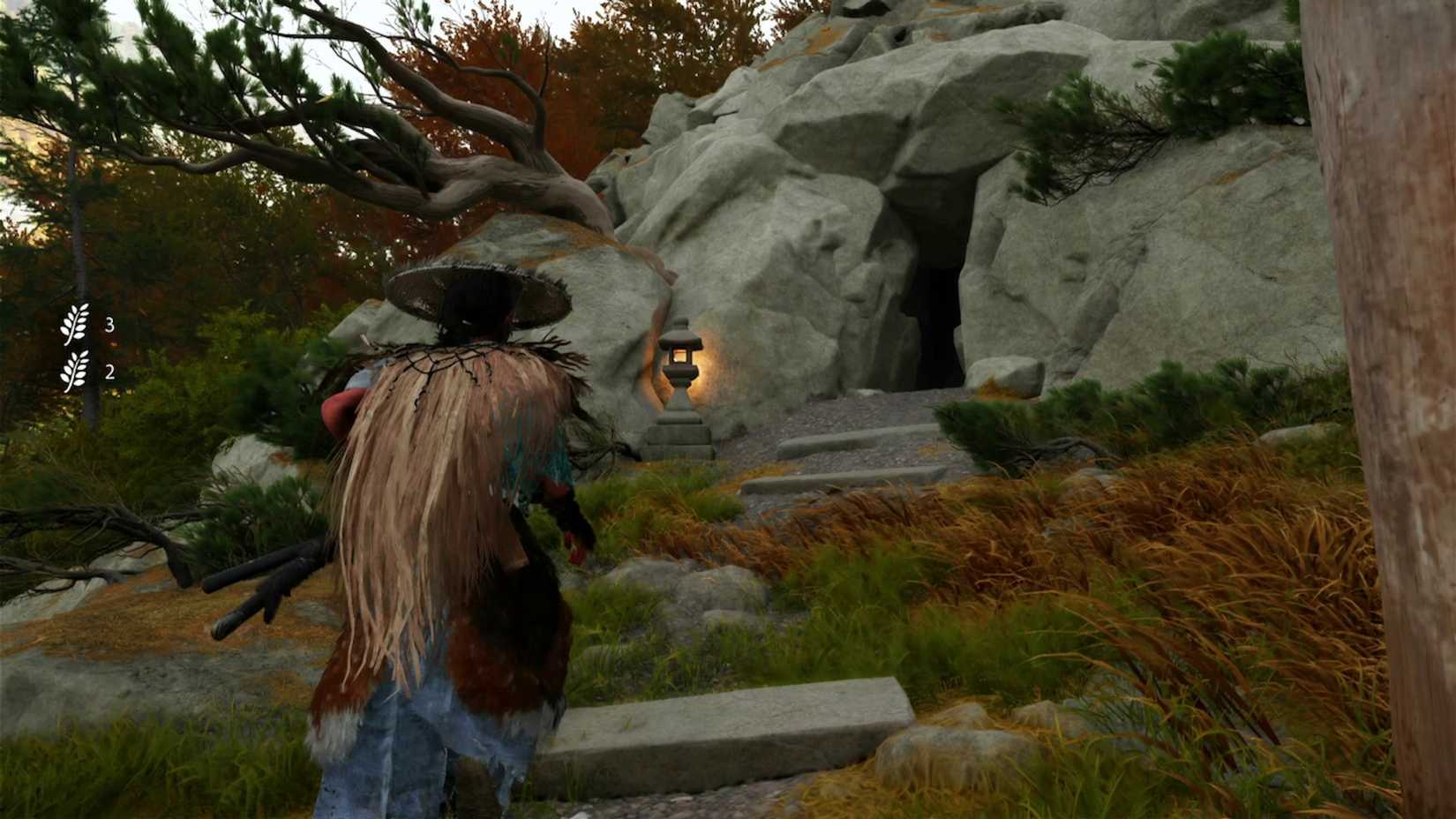 ghost of yotei faithful leap shrine charm of Futsunushi route (6)