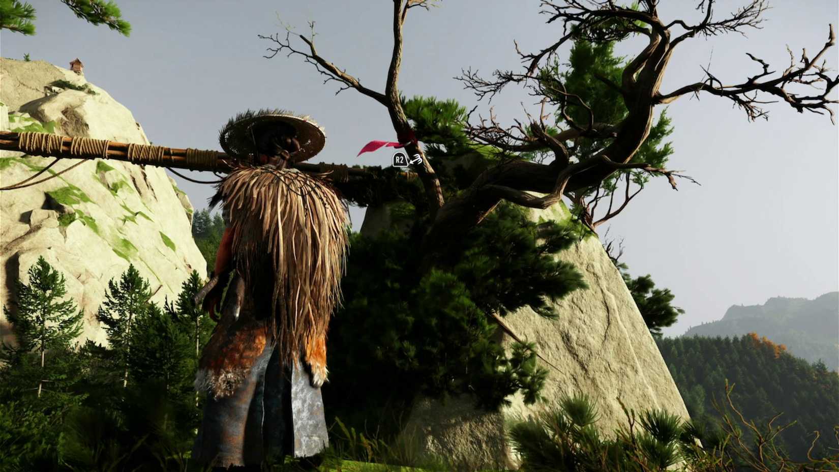 ghost of yotei faithful leap shrine charm of Futsunushi route (8)