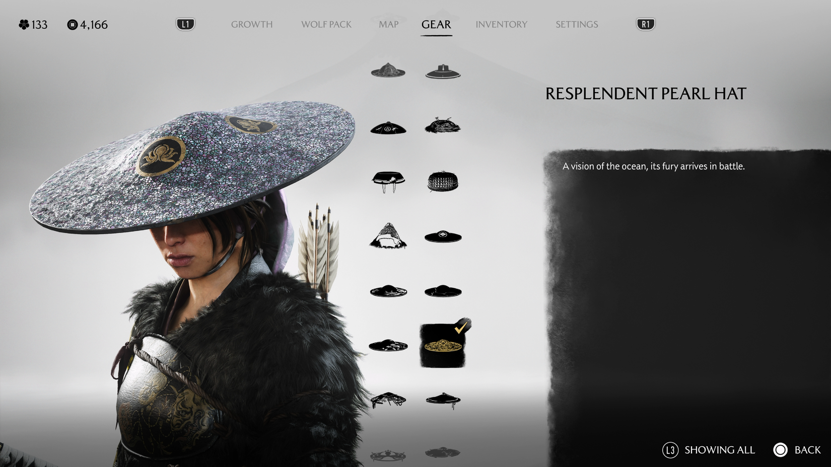 ghost-of-yotei-hats-65-resplendent-pearl-hat