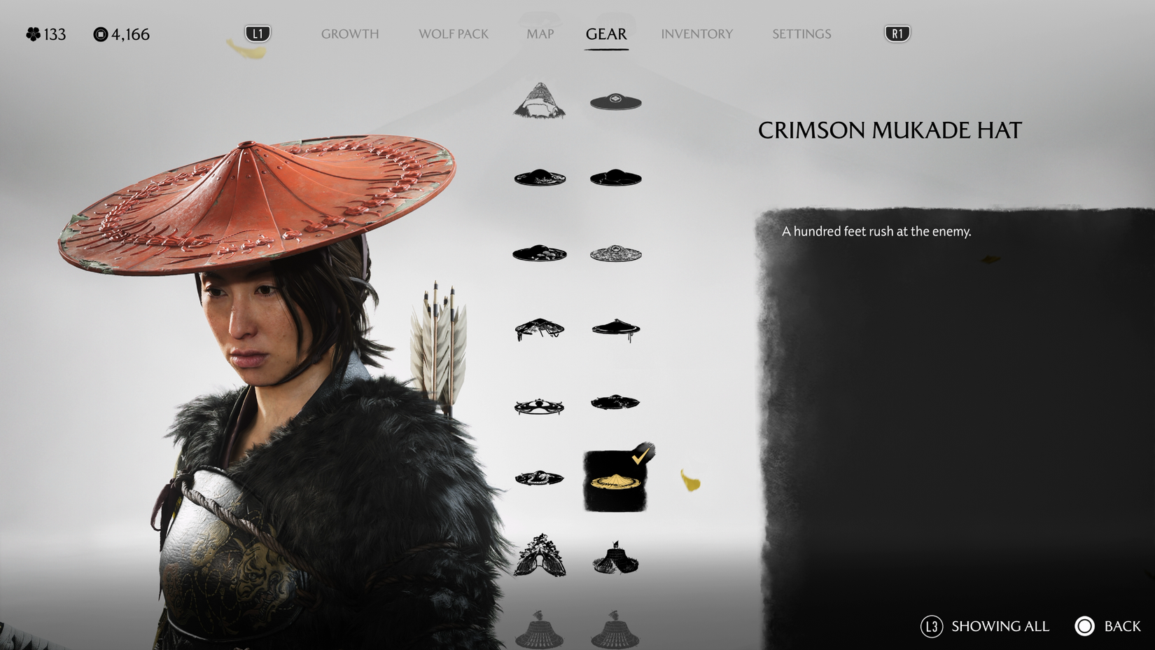 ghost-of-yotei-hats-71-crimson-mukade-hat