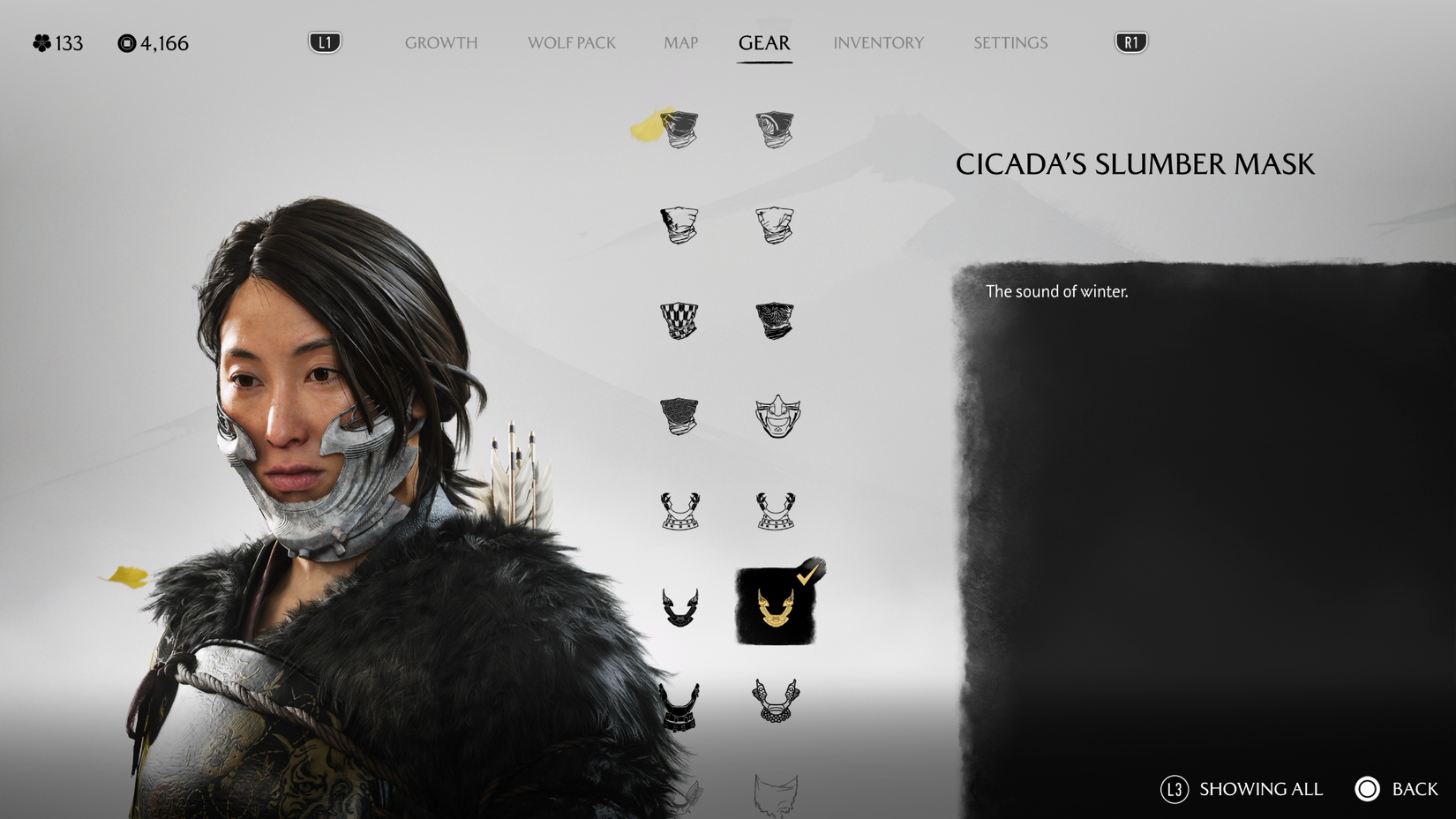 ghost-of-yotei-masks-033-cicadas-slumber-mask