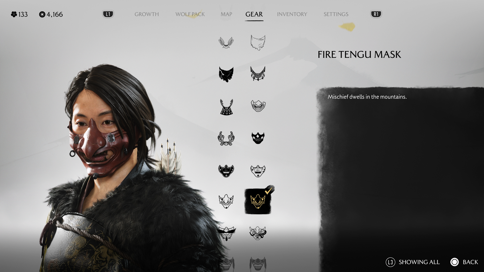 ghost-of-yotei-masks-047-fire-tengu-mask