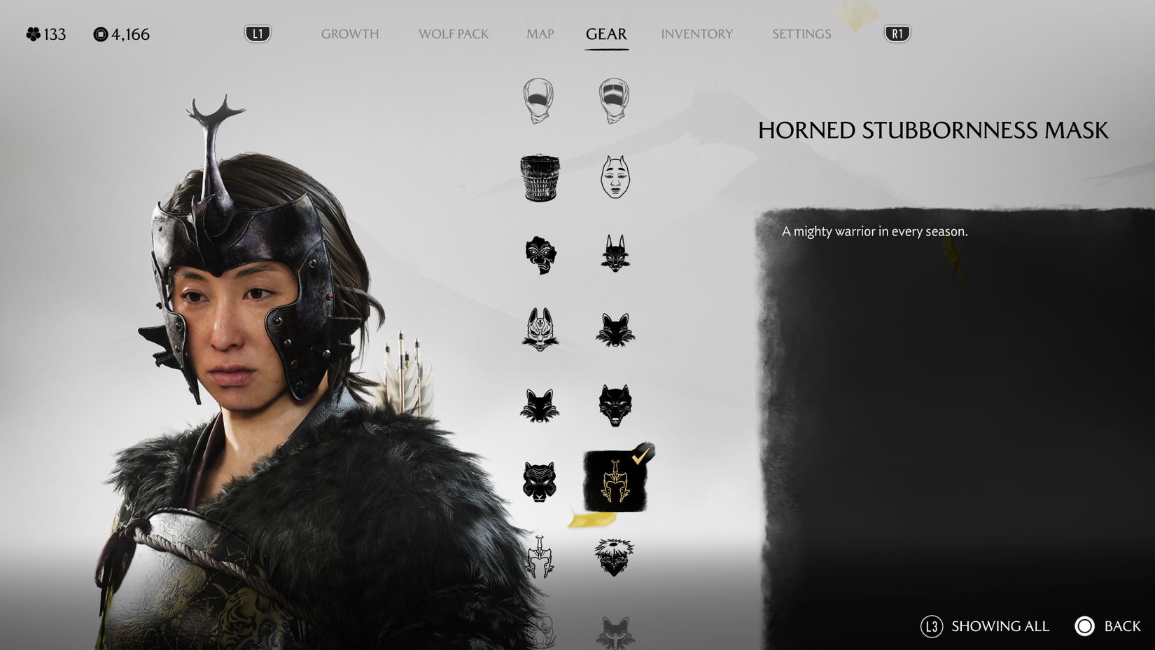 ghost-of-yotei-masks-069-horned-stubbornness-mask