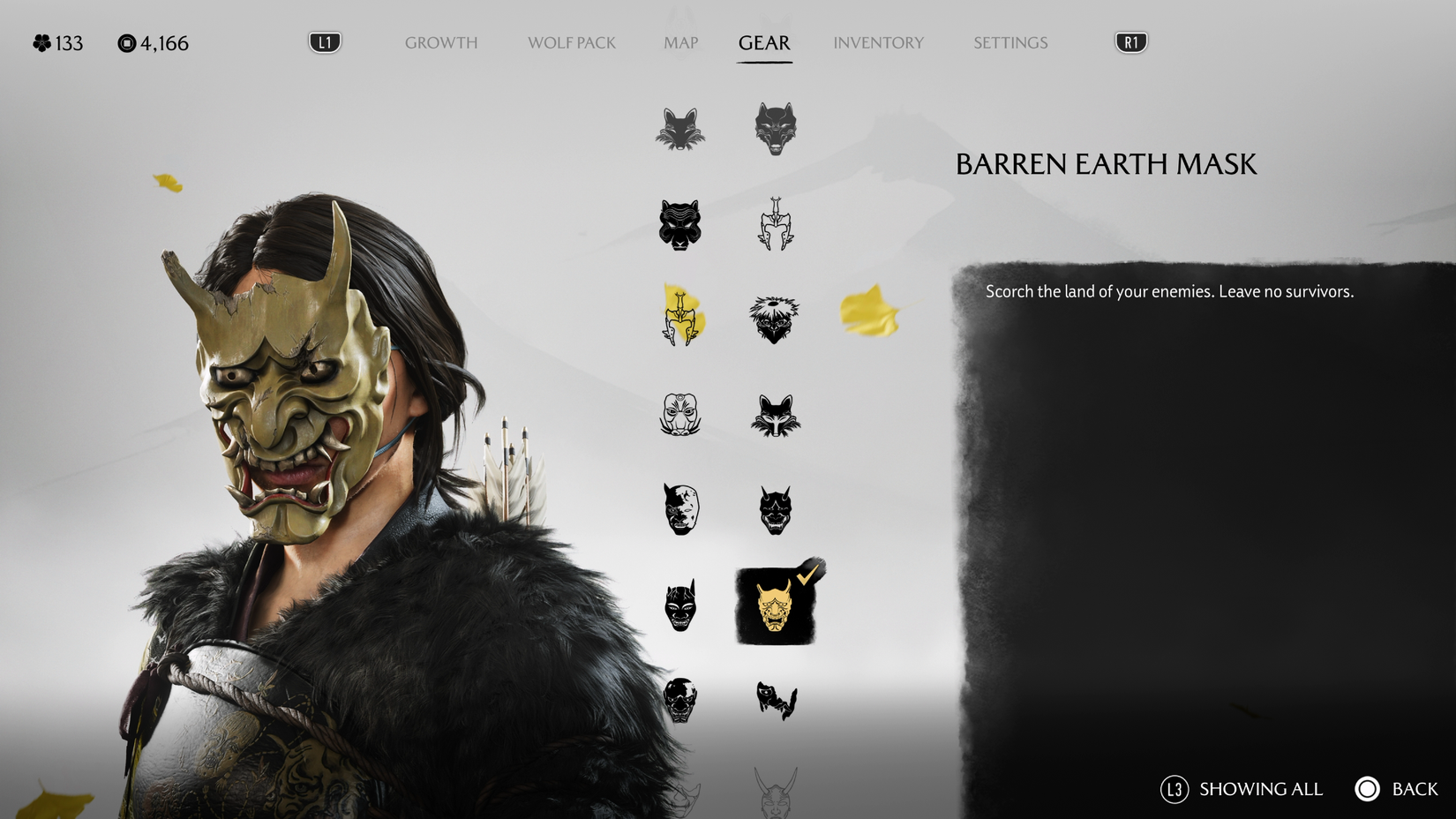 ghost-of-yotei-masks-077-barren-earth-mask