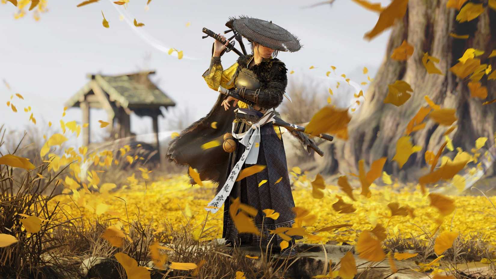 ghost of yotei atsu wallpaper